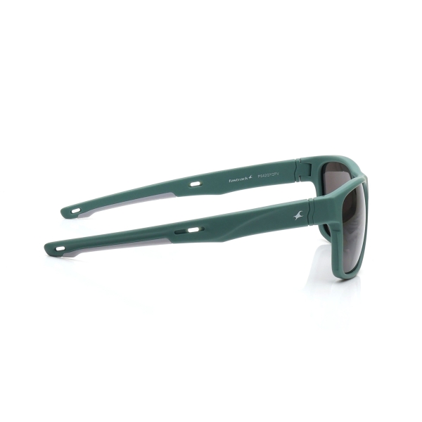 Smoke Square Rimmed Sunglasses From Fastrack - Image 3