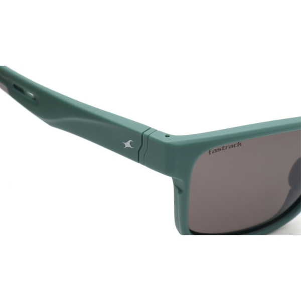 Smoke Square Rimmed Sunglasses From Fastrack - Image 5