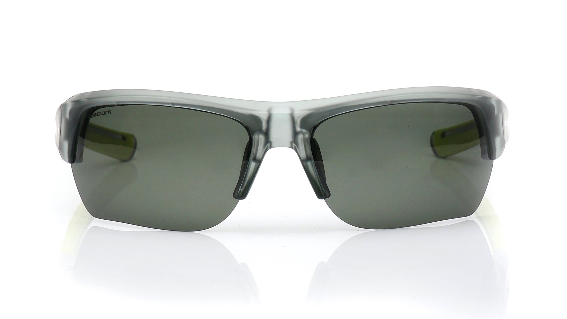 Green Square Half Rim Sunglasses From Fastrack