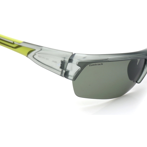 Green Square Half Rim Sunglasses From Fastrack - Image 5