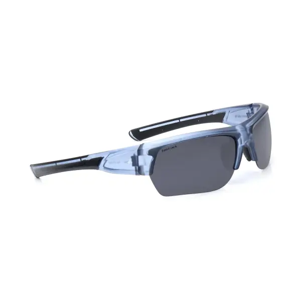 Smoke Square Half Rim Sunglasses From Fastrack - Image 2