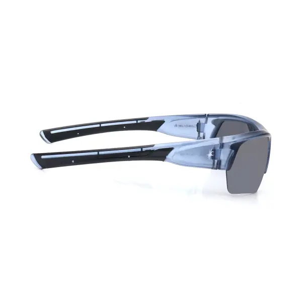 Smoke Square Half Rim Sunglasses From Fastrack - Image 3