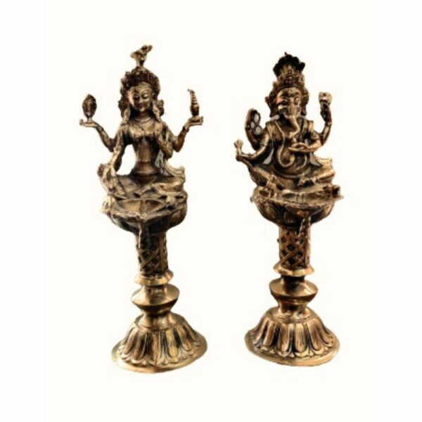 Paanas Sukunda - Ganesh and Laxmi - set of 2 (11 inches)