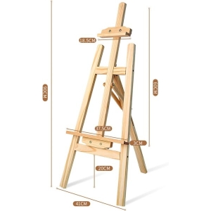 Painting Stand/ Wooden Easel 90 cm For Painting Activities and Canvas Board Holding