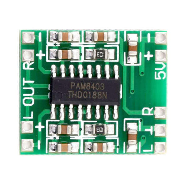 PAM8403 PAM 8403 ICMs Digital Amplifier Board/kit, 3 watt, Audio board with 2 Speaker Stereo Output, 5V dc Input - Image 2