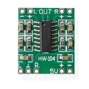 PAM8403 PAM 8403 ICMs Digital Amplifier Board/kit, 3 watt, Audio board with 2 Speaker Stereo Output, 5V dc Input