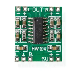 PAM8403 PAM 8403 ICMs Digital Amplifier Board/kit, 3 watt, Audio board with 2 Speaker Stereo Output, 5V dc Input