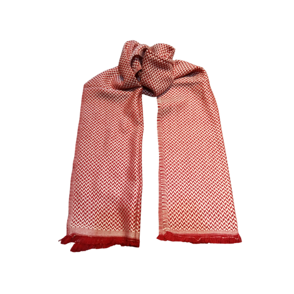 Pashmina Scarf for Unisex - Handcrafted in Nepal, 32x150 cm - Image 2