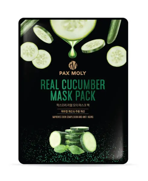Pax Moly Real Cucumber Sheet Mask 25ml by Genuine Collection