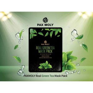 Pax Moly Real Green Tea Mask Sheet 25ml by Genune Collection