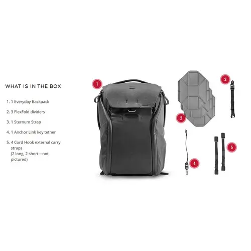 Peak Design Everyday Backpack V2 (30L) Charcoal - Image 4