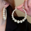 Pearl Hoop Earring