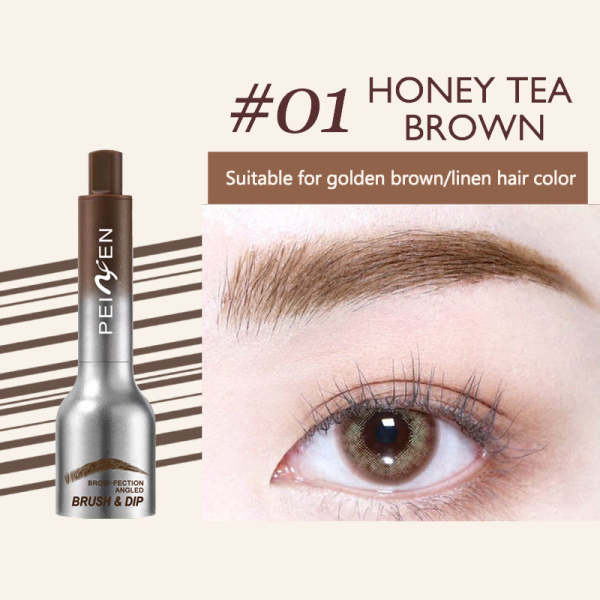 PEINIFEN Brow Fection Angled Brush & Dip Liquid Eyebrow Gel - Image 2