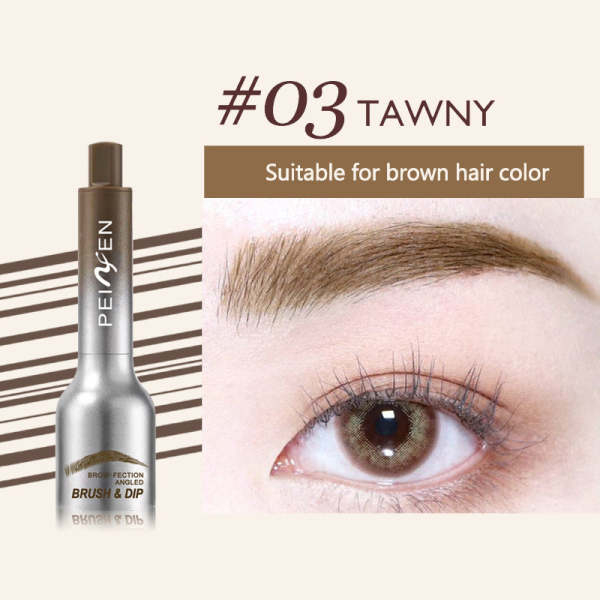 PEINIFEN Brow Fection Angled Brush & Dip Liquid Eyebrow Gel - Image 3