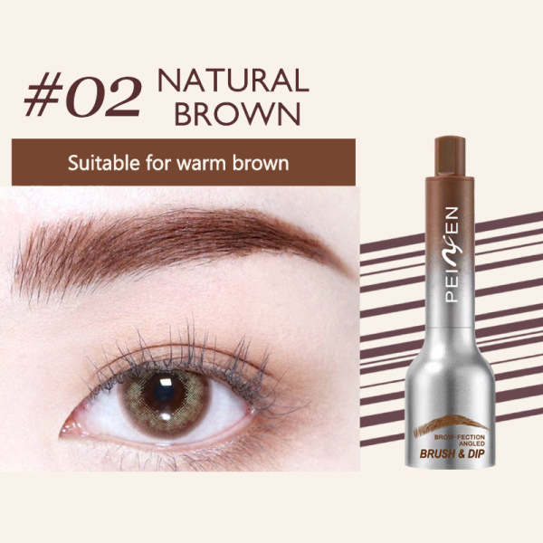 PEINIFEN Brow Fection Angled Brush & Dip Liquid Eyebrow Gel - Image 4