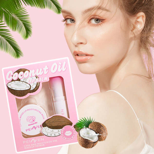 PEINIFEN Coconut Oil Lip Balm & Lip Mask Lip Care Treatment Kit
