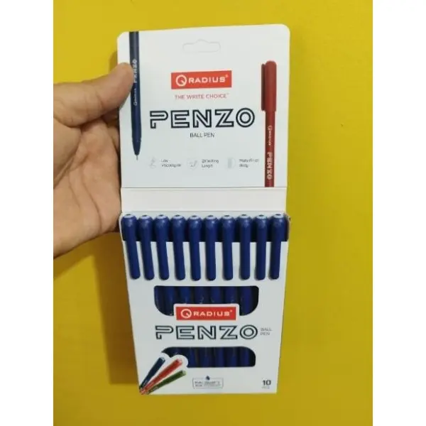 "Penzo Ball Pens – Smooth Writing Ball Pen Set of 10 pens (1packet)" - Image 3