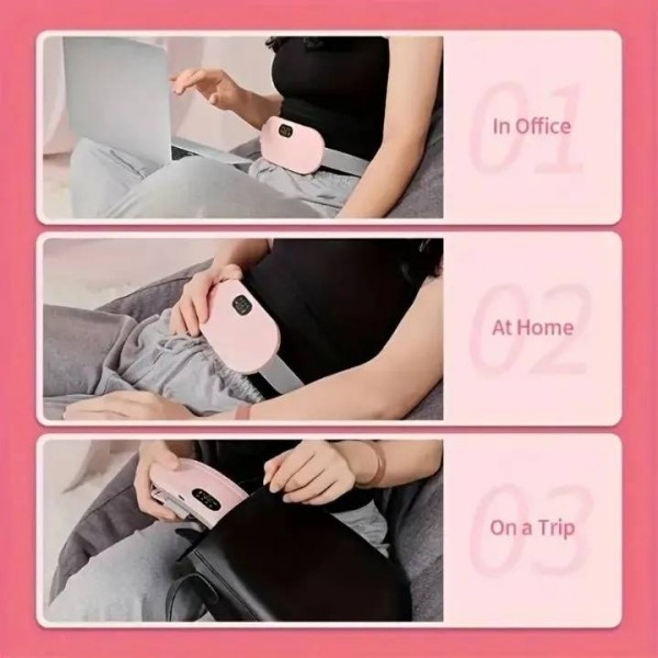 Period Cramp Heating Relief Waist Pad Belt - Image 3