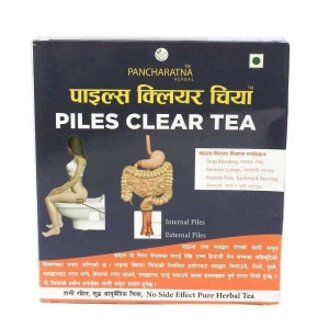 Piles Clear Tea Pancharatna Tea 150 Gm Tea powder 120 Tea Tablet