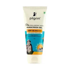 Pilgrim 1% Hyaluronic Acid Sunscreen Gel SPF 50 PA+++ 50gm