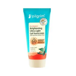 Pilgrim 5% Vitamin C Brightening Ultra Light Gel Sunscreen SPF 60 PA++++ 45ml