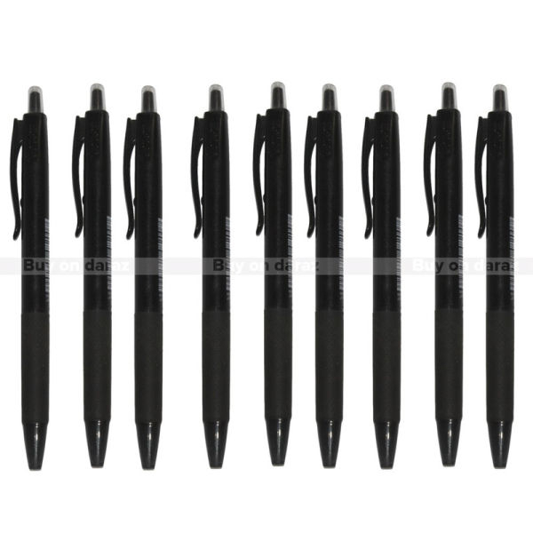 Pilot BP-1 RT Ball Pen ( Black ) 0.7 mm ( Set Of 9 ) - Image 2
