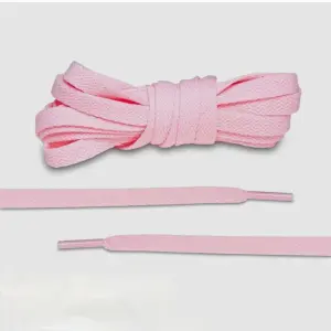 Pink Shoes Laces 1 Pair Unisex