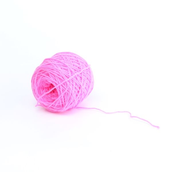 Pink Woolen Thread Knitting Yarn 35grams Ball - Image 2