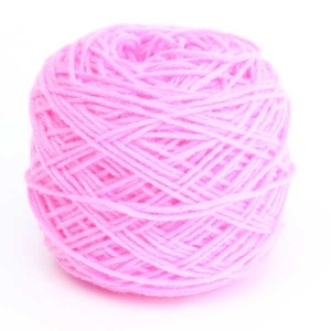 Pink Woolen Thread Knitting Yarn 35grams Ball