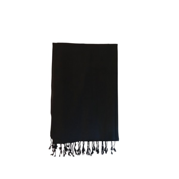 Plain Color Shawl for Women - 67cm x 182cm - Image 3