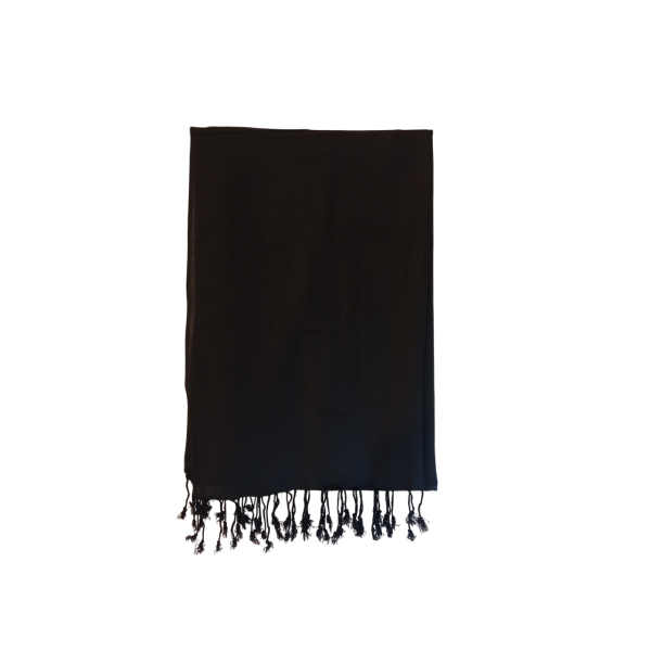 Plain Color Shawl for Women - 67cm x 182cm - Image 4