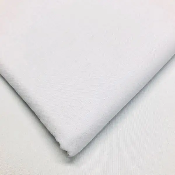 Plain white 100% Cotton fabric for hand Embroidery and painting (1 Yard) - Image 2