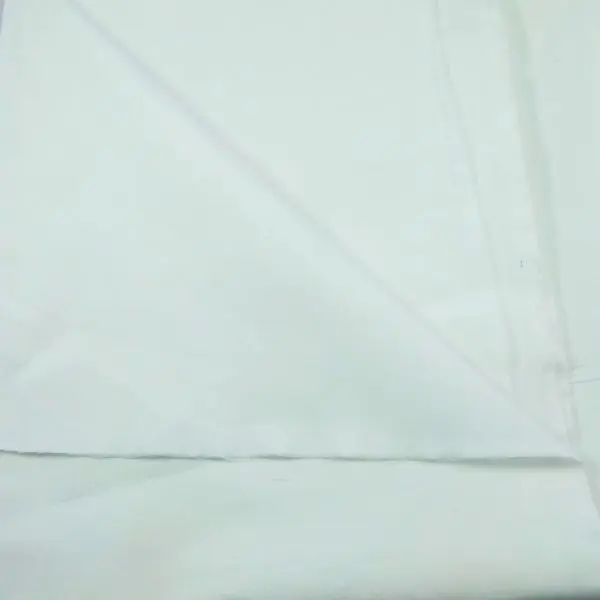Plain white 100% Cotton fabric for hand Embroidery and painting (1 Yard) - Image 3