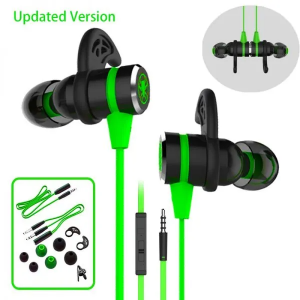 Plextone G20 Gaming In-ear Headphones With Microphone 86 Inch Long Cord