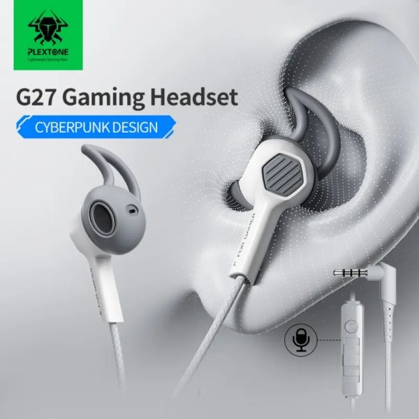 PLEXTONE G27 E-sports In-ear Wired Gaming Earphone 3.5mm Jack - Image 4