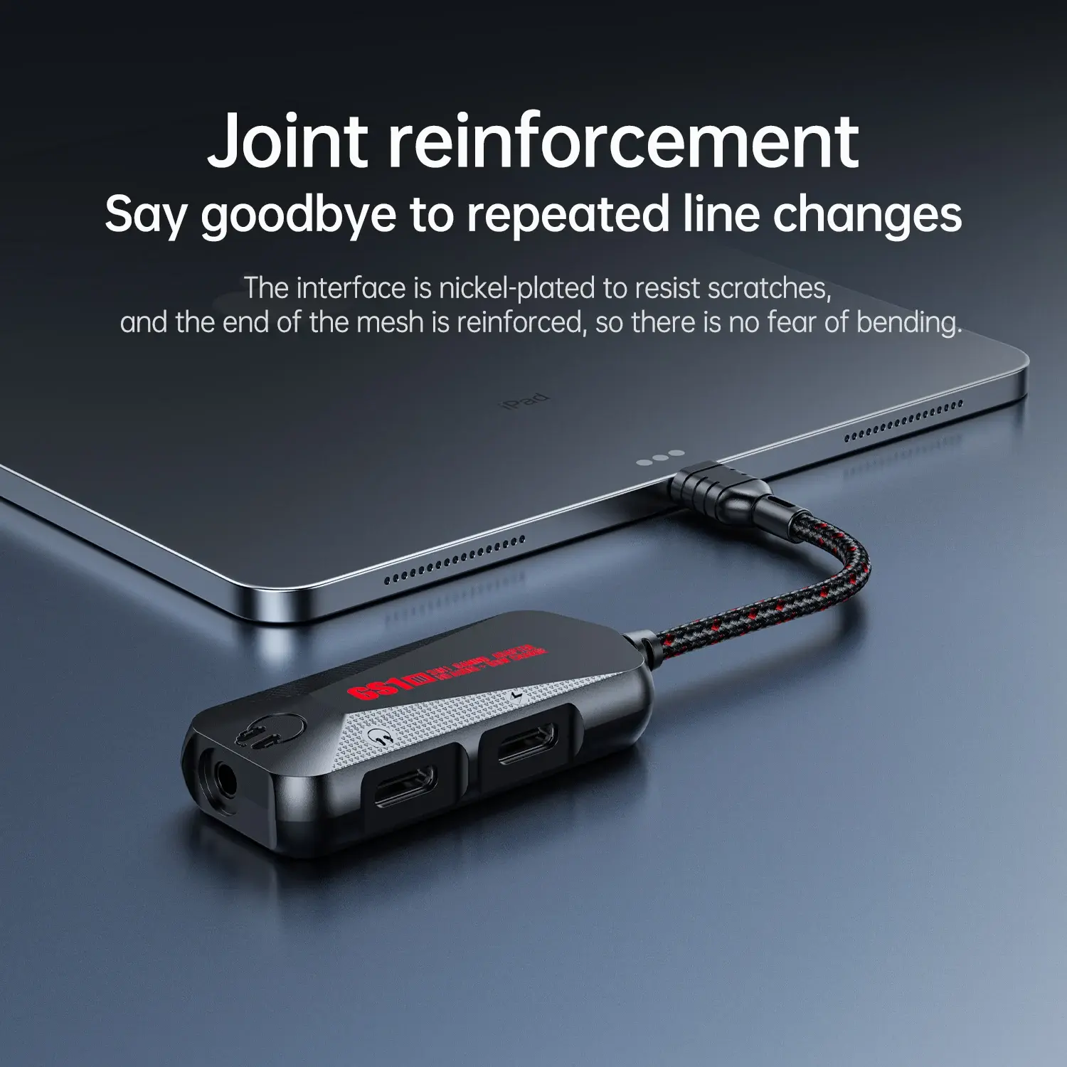 PLEXTONE GS1 Mark II Type C to AUX Audio Jack High Res 3 in 1 Gaming Audio Charge Adapter Connector (3.5mm) - Image 3