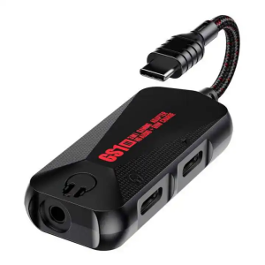 PLEXTONE GS1 Mark II Type C to AUX Audio Jack High Res 3 in 1 Gaming Audio Charge Adapter Connector (3.5mm)