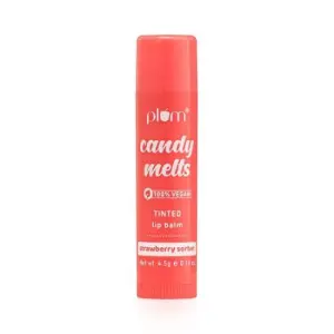 Plum Candy Melts Strawberry Sorbet Tinted Lip Balm 4.5gm
