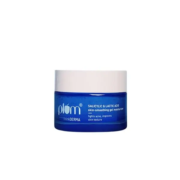 Plum Salicylic & Lactic Acid Skin-Smoothing Gel Moisturizer 50gm