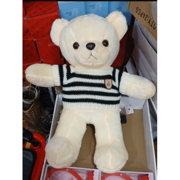 Plush Teddy Bear Stuffed Animal Bear Doll Plush Toys 50 Cm Sweater Cub Doll - Image 3