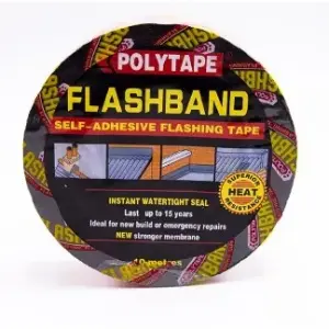 Polytape Flashband TAPE Self Adhesive Flashing Tape (50mm x 10m)