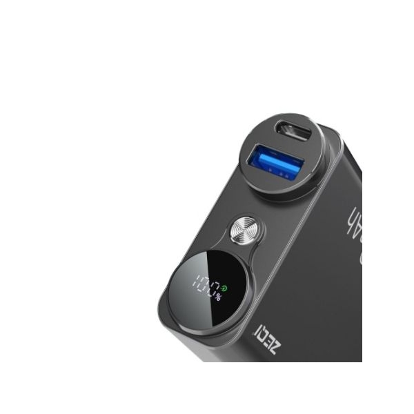 portable Inotek 10000mAh 22.5W fast-charging power bank – compact, powerful, and travel-ready. - Image 4