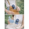 5 Speed Adjustments Digital Handheld Small Portable Fan Small Cute Design