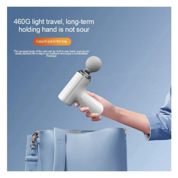 Portable Mini Massage Gun Handheld Massager for Full Body Back Neck Muscle Relaxation - Image 2
