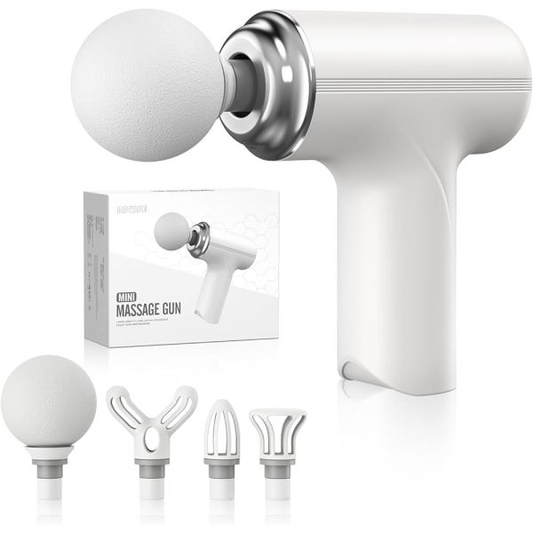 Portable Mini Massage Gun Handheld Massager for Full Body Back Neck Muscle Relaxation - Image 4