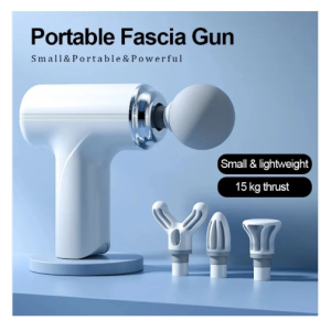 Portable Mini Massage Gun Handheld Massager for Full Body Back Neck Muscle Relaxation