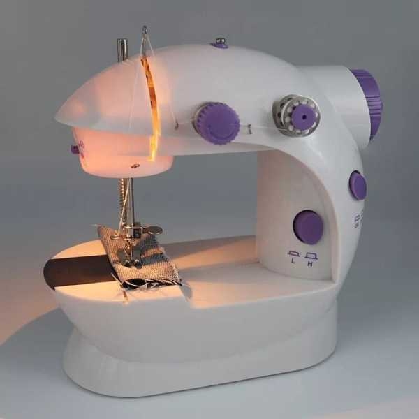 Portable Mini Sewing Machine with Foot Pedal, Two-Speed Control, and Complete Accessories Set - Image 2