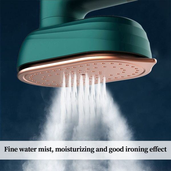 Portable Mini Steam Iron, Handheld Steam Iron Wet Dry Home Travel Garment Steamer, Lightweight Steamer Hanging Ironing Machine for Any Clothes - Image 2