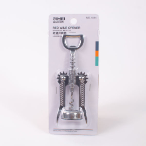 Portable Stainless Steel Red Wine Opener Wing Type Metal Sommeliers Wine Corkscrew Bottle Openers Corkscrews Easy Install