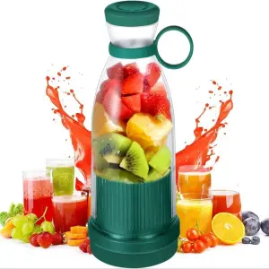 Portable USB Rechargeable Electric Mini Juicer Blender Smoothie Maker Fruit Extractor